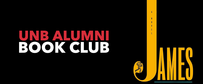 UNB Alumni Book Club graphic