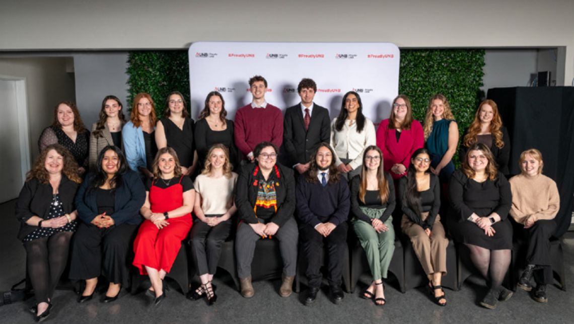 Graduating Student Leadership Awards group picture