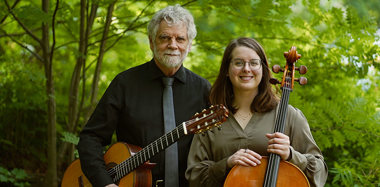 Steven Peacock and Emily Kennedy
