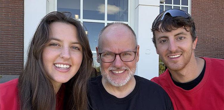 Werner Disselkamp and family
