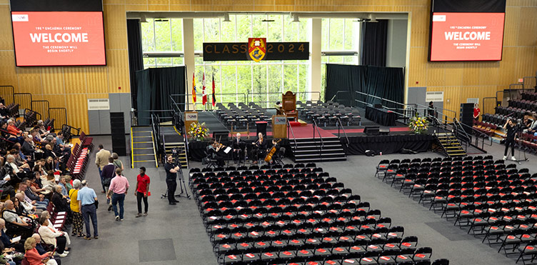 Graduation stage