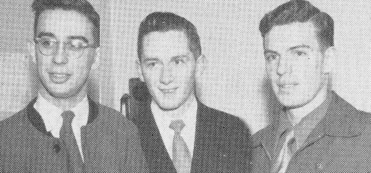 Bob Kavanagh (President), Don Dewey (Vice-President), Burke Swan (Secretary-Treasurer)