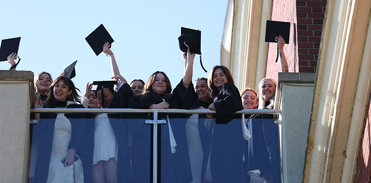 Photo of the School of Leadership Studies graduates