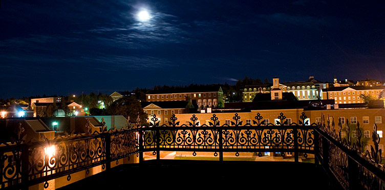 photo from the roof of the Old Arts Building, Fredericton